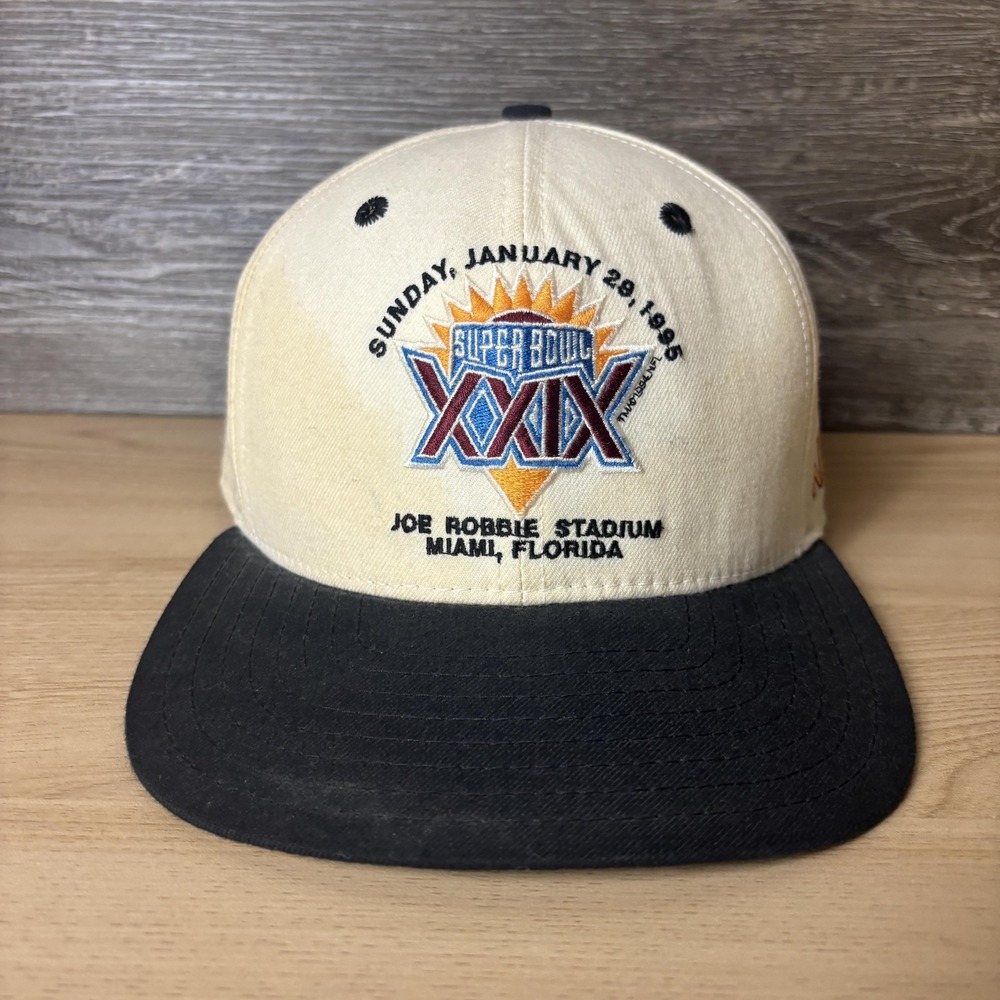 Vintage San Francisco 49ers Hat Snap Back Super Bowl XXIX NFL Football New Era